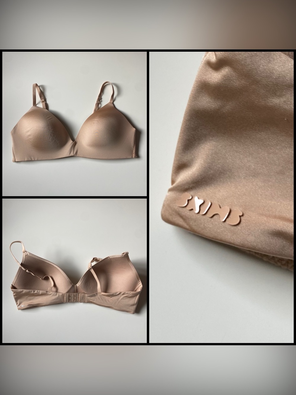 SKIMS Wireless Form T-Shirt Bra in Mica NWOT size 38B